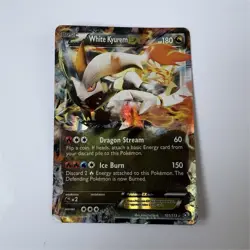 Pokemon White Kyurem EX Legendary Treasures Ultra Rare 101/113 Holo English - Image 1