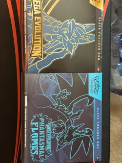 pokemon Mega Evolution and Phantasmal Flames boxes - Image 1
