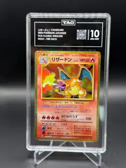 TAG 10 2023 Pokemon Japanese TCG Classic Charizard Holo Fire Deck #003/032 - Image 1