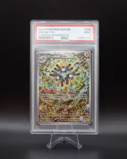 Magneton #159 Surging Sparks ETB Promo, Pokemon, PSA 9 Mint - Image 1