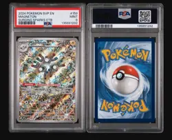 Magneton #159 Surging Sparks ETB Promo, Pokemon, PSA 9 Mint - Image 3