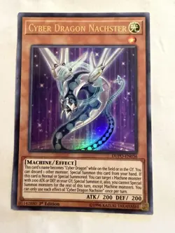 Yugioh Cyber Dragon Nachster DUPO-EN036 Ultra Rare 1st Ed NM - Image 1
