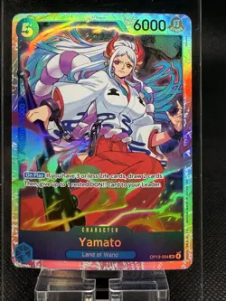 Yamato OP13-054 SR One Piece Carrying On His Will NM - Image 1