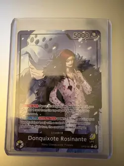 One Piece Donquixote Rosinante Alt Art Leader OP12-061 English - Image 1