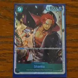 Bandai One Piece CCG Shanks ST16-004 Super Rare Foil Character 11000 - Image 1
