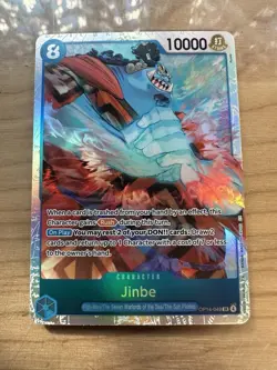 One Piece TCG English OP14-049 Jinbe SR Foil - Image 1