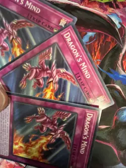 Yu-Gi-Oh! TCG Dragon's Mind 1st Edition 3 Card Lot - Konami Trap - English - Image 3