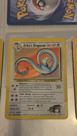 Pokemon TCG Dragonite Fossil Holo Unlimited Rare Card 4/62 +PREV EVOLUTIONS - Image 4