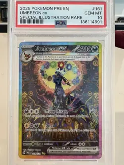 Pokemon Umbreon EX Prismatic Evolution Special Illustration Card 161/131 - Image 1
