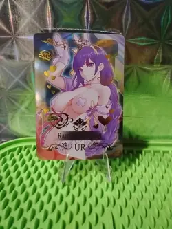 Goddess Raiden Shogun (Genshin Impact) anime Sexy Waifu UR Trading Card - Image 1