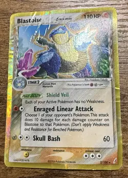 Bulk Lot of 60+ Pokemon Cards Mixed WOTC DAMAGED Blastoise Delta Species - Image 1