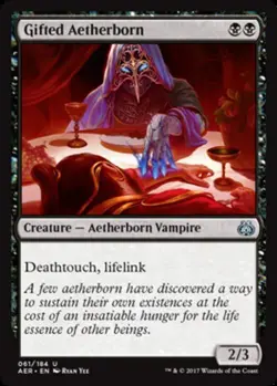 x4 Gifted Aetherborn U MTG Aether Revolt M/NM, English - Image 1