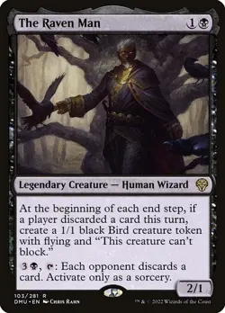 The Raven Man-Dominaria United-Foil-103-LP - Image 1