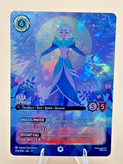 Disney Lorcana Elsa 233/204 - Ice Artisan (Enchanted) - Winterspell (11) - Image 1