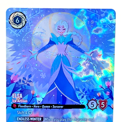 Disney Lorcana Elsa 233/204 - Ice Artisan (Enchanted) - Winterspell (11) - Image 3