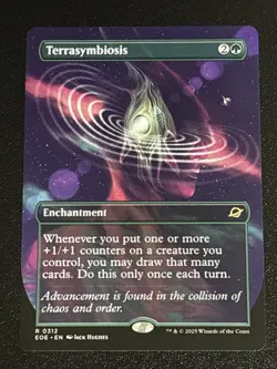 MTG Edge of Eternities Terrasymbiosis Borderless 0312 NM Rare - Image 1