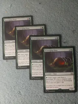 4x Scavenging Ooze Duskmourn Commander NM MTG - Image 1
