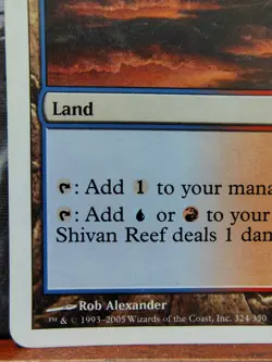 Shivan Reef - MTG 9th Edition - Regular - LP - Image 4