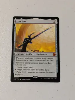 MTG Lost Jitte - Outlaws of Thunder Junction: the Big Score NM - Image 1