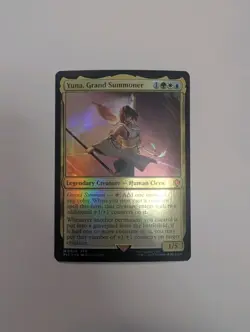 MTG - Yuna, Grand Summoner (Foil) - Commander: Final Fantasy NM/M Condition - Image 1