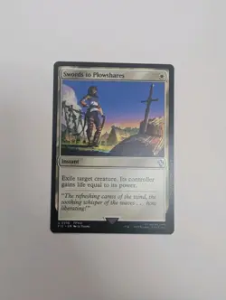 MTG - Swords to Plowshares - Commander: Final Fantasy NM/M Condition - Image 1