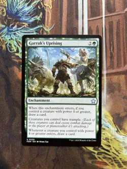 1x Garruk's Uprising NM Eng MTG - Foundations - Image 1
