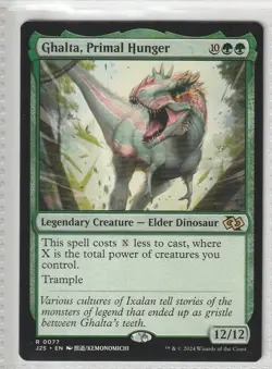 Ghalta, Primal Hunger (Anime) #77 - Foundations Jumpstart - Normal - Rare - Image 1