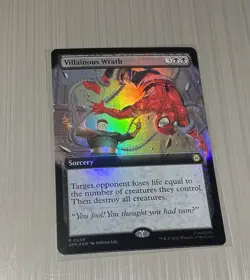 Villainous Wrath (Extended Art) Marvel's Spider-Man Foil - Image 1