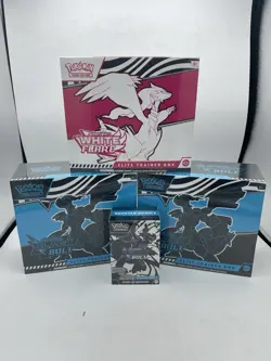 Pokemon Black Bolt & White Flare Elite Trainer Box New SEALED & Bundle - Image 1