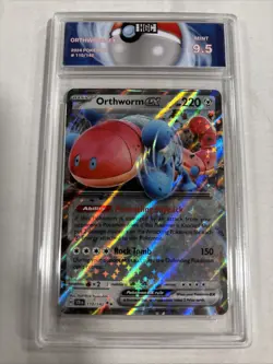 2024 Pokemon Orthworm Ex #110 HGC 9.5 (sb1) - Image 1
