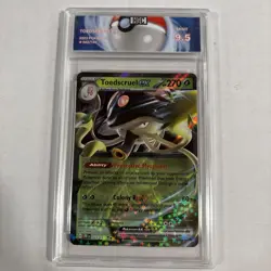 2023 Pokemon Toedscruel Ex #22 HGC 9.5 (sb1) - Image 1