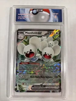 2023 Pokemon Maushold Ex #155 HGC 8 (sb3) - Image 1