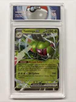 2025 Pokemon Yanmega Ex #3 HGC 10 (sb1) - Image 1