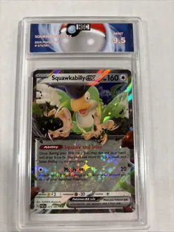 2024 Pokemon Squawkabilly Ex #75 HGC 9.5 (sb3) - Image 1