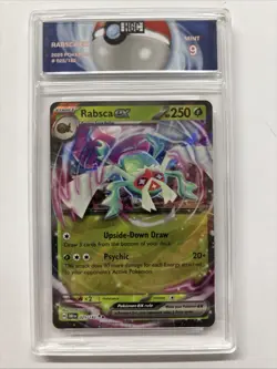 2025 Pokemon Rabsca Ex #25 HGC 9 (sb1) - Image 1