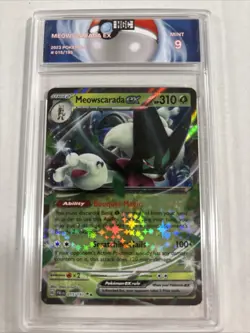 2023 Pokemon Meowscarada Ex #15 HGC 9 (sb2) - Image 1