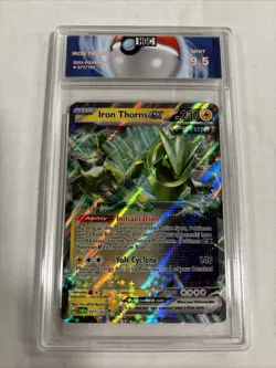 2024 Pokemon Iron Leaves Ex #77 HGC 9.5 (sb1) - Image 1