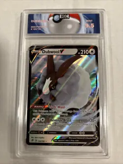 2020 Pokemon Dubwool V #153 HGC 9.5 (sb1) - Image 1