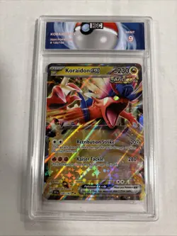 2024 Pokemon Koraidon Ex #120 HGC 9 (sb1) - Image 1