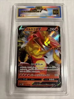 2020 Pokemon Japanese Centiskorch V #27 HGC 10 Gold Label (sb3) - Image 1