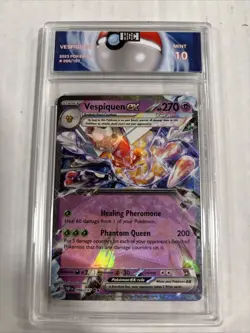 2023 Pokemon Vespiquen Ex #96 HGC 10 (sb3) - Image 1