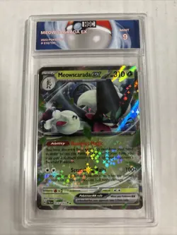 2023 Pokemon Meowscarada Ex #15 HGC 9 (sb3) - Image 1