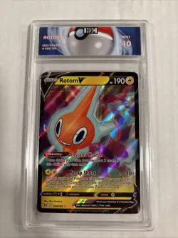 2022 Pokemon Rotom V #58 HGC 10 (sb4) - Image 1