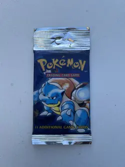 Wizards of the Coast 1999 Unopened Pokemon Base Set Booster Pack 742818061582 - Image 1