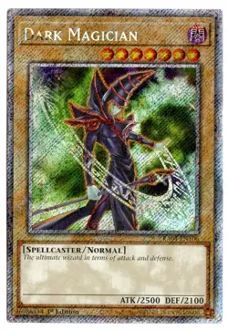Yu-Gi-Oh! Dark Magician (6th Art) Platinum Secret Rare RA04-EN106 - Image 1