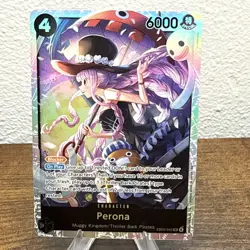 PERONA - EB03-045 - ONE PIECE HEROINES - SUPER RARE SR - ENGLISH - Image 1