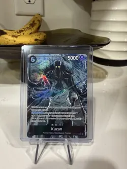 One Piece TCG - Kuzan OP10-082 Royal Blood Alt Art Parallel English SR - Image 1