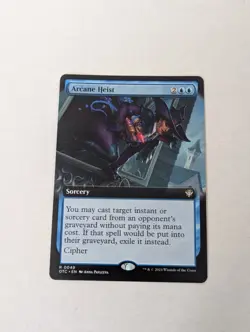 Arcane Heist (Extended Art) Commander: Outlaws of Thunder Junction Regular - Image 1