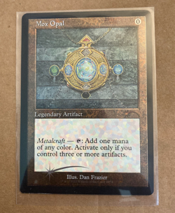 MTG Mox Opal (1072) *Etched Foil* Retro Frame Secret Lair Dan Frazier: NM - Image 1