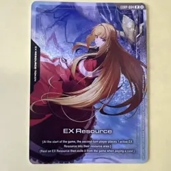 Gundam Card Game EX Resource Token EXRP-004 Bandai Card Game English Single Card - Image 1